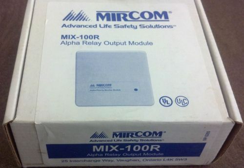 NEW MIRCOM MIX-100R ALPHA RELAY OUTPUT MODULE