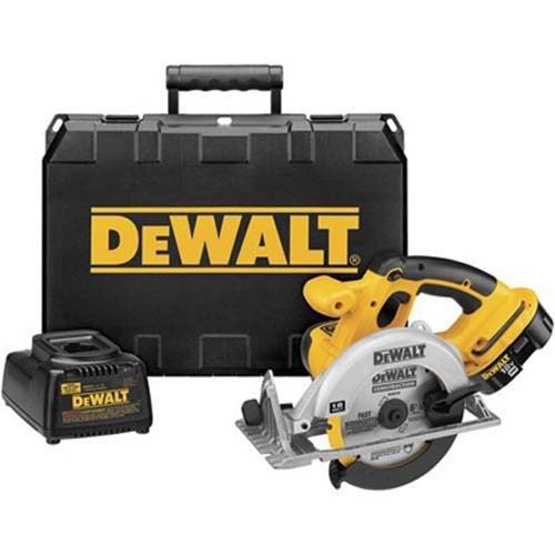 Dewalt dc390kr 6-1/2-inch 18 volt 18v xrp nicad cordless circular saw tool kit for sale