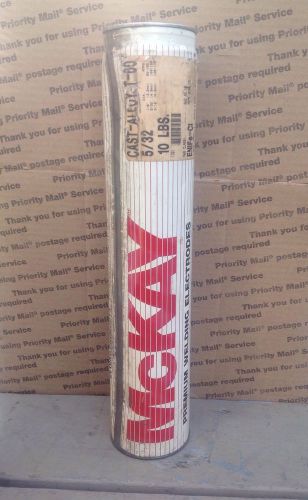 McKay Welding Electrodes Cast Alloy T-60 5/32&#034; 10# Lbs New Mc Kay