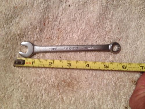 Proto 1610M, 10MM 12pt. Combination Wrench 5 1/2&#034; Overall