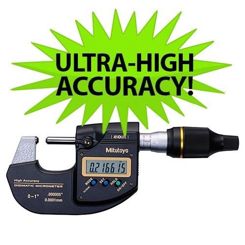 Mitutoyo 293-130 Submicron Super Accuracy Micrometer