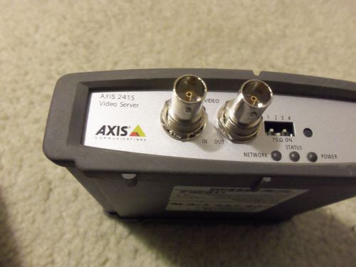 Axis video server / encoder 241S for cctv security surveillance camera