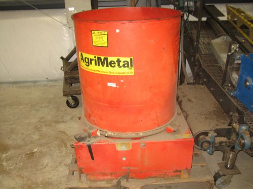 Agrimetal bale chopper/tub grinder w/5hp motor for sale