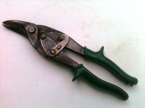 Midwest P6716R Cuts Right Tin Metal Aviation Snips Made in USA
