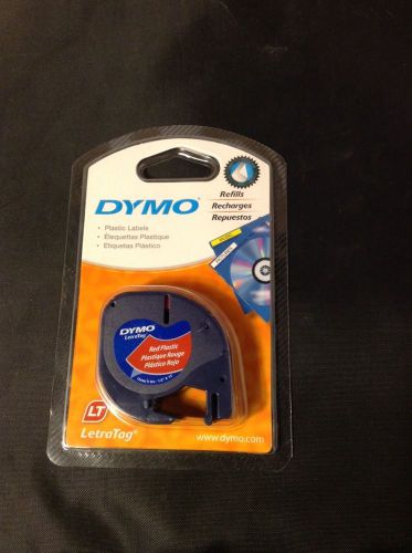 1/2 inch Dymo LetraTag RED Refill Tapes Letra Tag