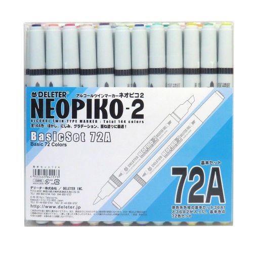 New Derita Neopiko -2 basic 72A marker Pen Set Best Deal From Japan