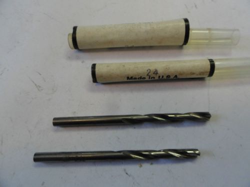 #24 solid carbide drill bits, (.1520&#034;) for sale