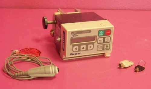 Baxter i-pump ambulatory pain pump iv infusion system w/bolus cable w/keys for sale