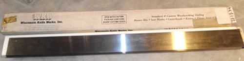 Wisconsin knife works, #41234 hss shaper steel 25x2-1/4x1/4&#034; new in box for sale