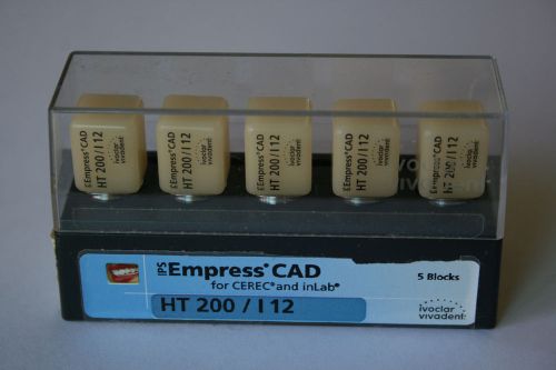 IPS Empress CAD for Cerec &amp; inLab -  HT 200/I 12 - (5) Blocks