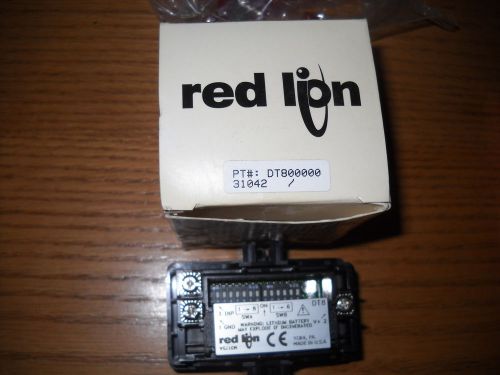 ONE NEW RED LION DT800000 Adjustable Time Base Tachometer