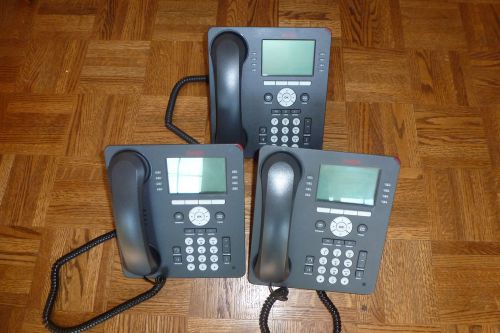 Lot of 3 -Avaya 9508 Digital Telephone Phone