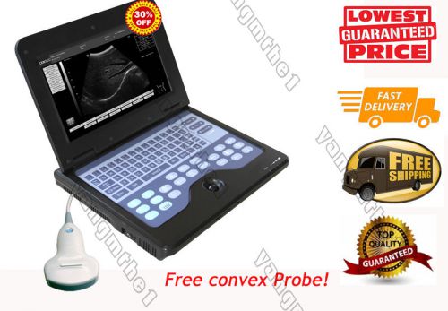 CONTEC CMS600P2 notebook type B-ultrasound System wirh free convex probe.3.5mhz