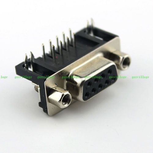 10x Serial Port Connector RS232 DR9 9-Pin DB9 Adapter Socket Needle DIY Tool New