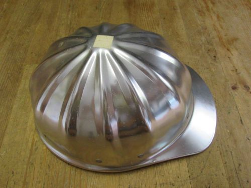 Nos super lite by fibremetal aluminum hard hat for sale