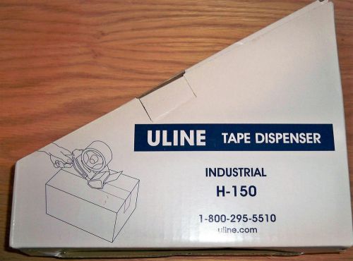 Uline Tape Gun Dispenser H150 2&#034; Industrial Side Loader Packing Tape