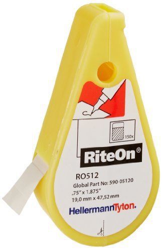Hellermanntyton ro512 rite-on self-laminating label dispenser  0.75&#034; x 0.5&#034; x 1. for sale