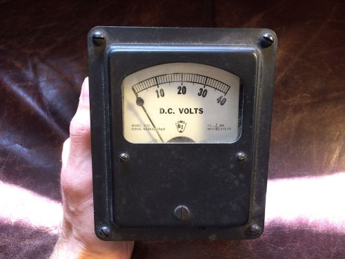 Vintage BI 5CD DC Volts Meter 0-40 Gauge