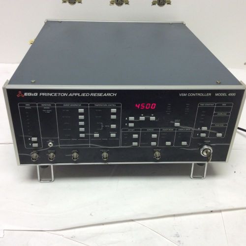 Eg&amp;g princeton applied research parc vsm controller model 4500 sweep temperature for sale