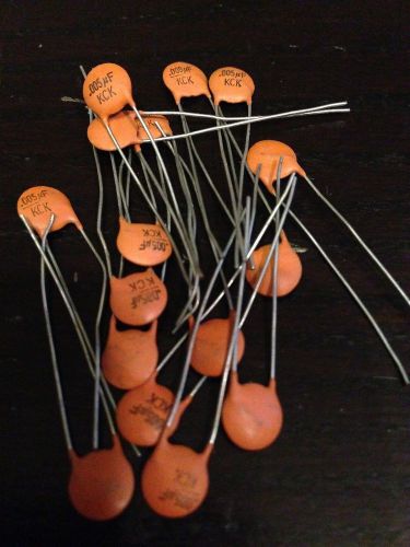 16 x .005 uf KCK Ceramic Disc Capacitors - New