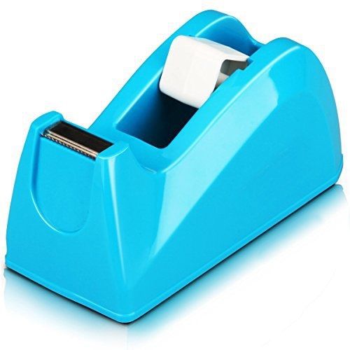 Easypag desk tape dispenser for tapes within 18mm wide , blue for sale