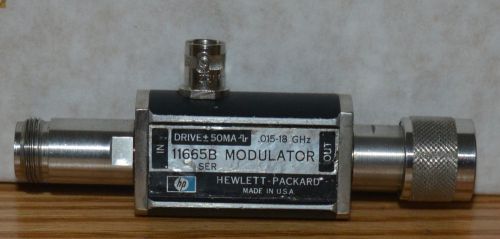 HP 11665B Modulator RF Signal 0.015-18.0 GHz, up to 100 kHz Modulation