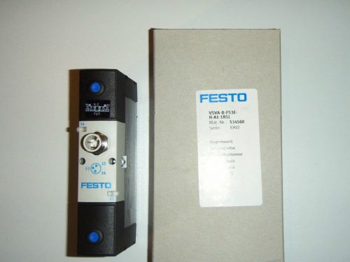 Festo Pneumatic Valve, New - Series VSVA-B-P53E-H-A1-1R5L