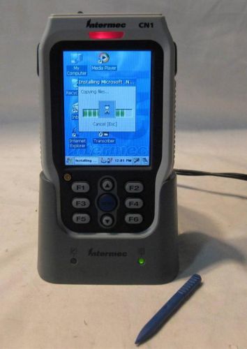 Intermec CN1 Portable Handheld Data Collection Scan Terminal w/ Dock Station