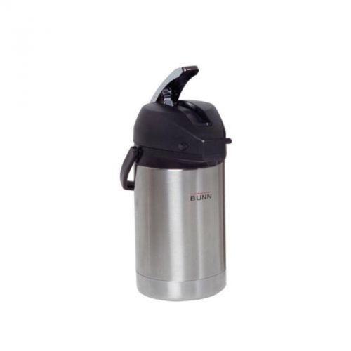 2.5 Liter Lever-Action Airpot, Stainless Steel Bunn Coffeemakers 72504058160