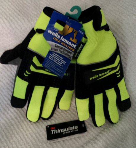 Wells Lamont 7763YXL 3M Cold Weather Gloves Normally Fit Large Size Hands 1 Pair
