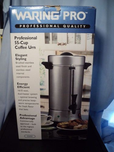 WARING PRO PROFESSIONAL 55 CUP COFFEE URN COFFEE MAKER
