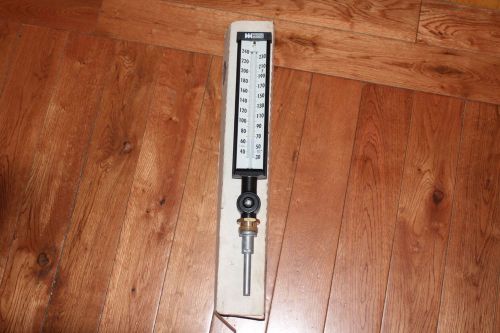 Weiss adjustable angle thermometer 3.5&#034; stem 30-240 f with e35thermowell a9vu35 for sale