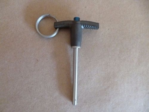 3/16&#034; x 1-1/2&#034; grip 17-4 stainless  avibank ball lock quick release pin (t hdl) for sale