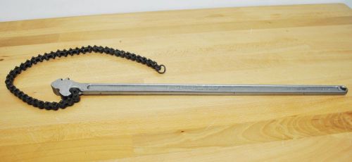 Blue Point-Snap On Tools 24&#034; Handle 23&#034; Chain Wrench CW24 Pipe Filter Plumbing