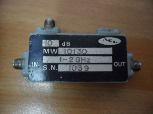 Microwave RF Directional Coupler MW10130 1-2GHz 10dB