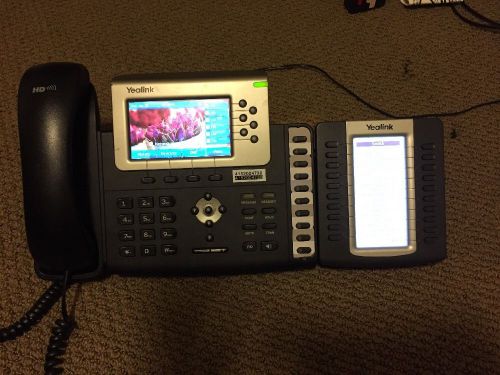Yealink SIP-T38G Gigabit Color IP Phone With Exp39 Expansion Lcd