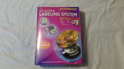 CD Stomper CD and DVD 600 Label System Complete Kit - Professional Edition NIB