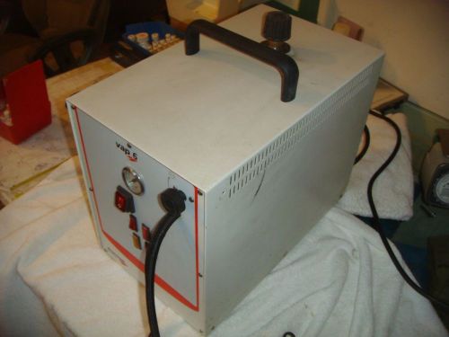 Our parts only #1a zhermack vap 6 portable steamer with steam gun &amp; orig. mnl. for sale