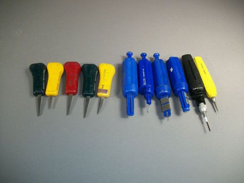 Lot of 11 Connector Insertion-Removal Tool Aircraft (#31)