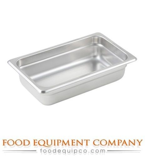 Winco SPJP-402 Steam Table Pan 1/4 size 2.5&#034; deep - Case of 72