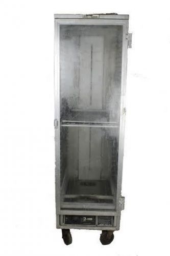 Used fast turn full size non-insulated heated holding cabinet with clear door for sale