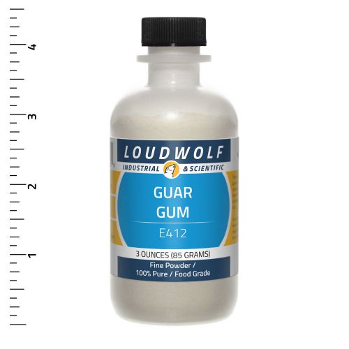 Guar gum 3 oz (100% pure) food grade fine powder usa seller for sale