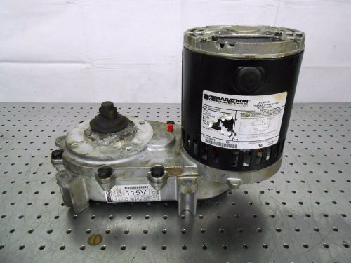 H127701 Bison Gearmotor Assembly A33220-004 12.8RPM w/ Marathon AC 1/4HP Motor
