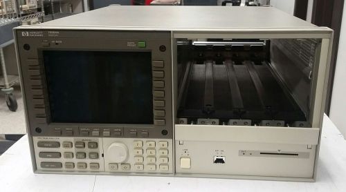 HP Agilent 70004A MMS Color Display and Mainframe, Great Shape w/SpecAn Keypad