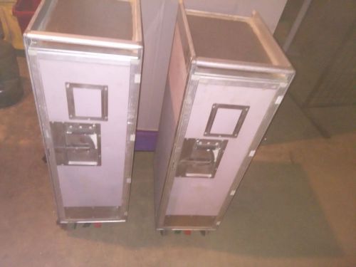 PAIRS JET Aircraft GALLEY HALF CART Airplane Food Service Trolley Bar &amp; Beverage