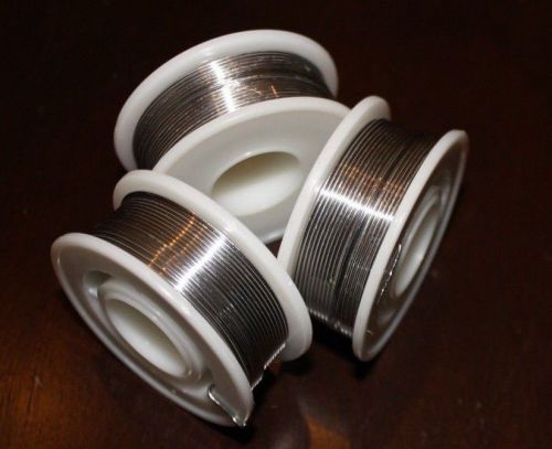 60/40 Tin/Lead Flux 2.0% .8mm rosin flux solder wire 3 Rolls (150 gms)