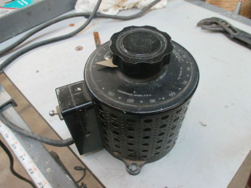 General Radio Co. variac type 200-C 115VAC