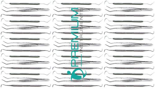45 Pcs Dental Examination Set Explorer 23/17, Sickle Scaler, Tweezer Instruments