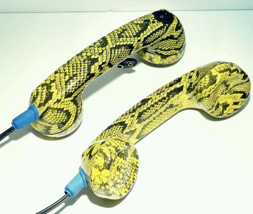 Loop check phone set continuity test a phone electrician tools yellow snake skin for sale