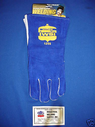 TILLMAN 1250 WELDING GLOVES Premium Split Cowhide